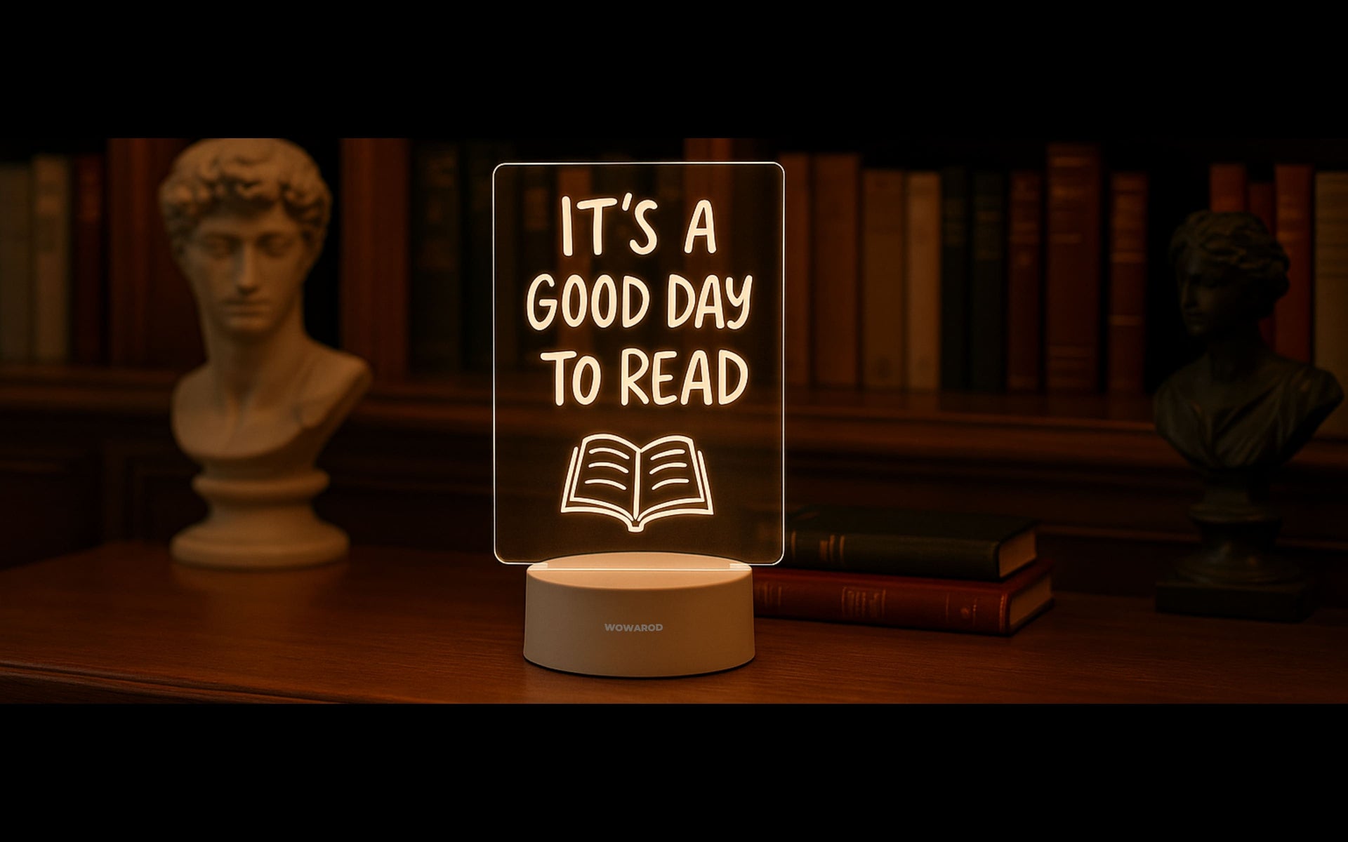 Lámpara LED Lumina con mensaje escrito a mano | Lumina LED Lamp with handwritten message